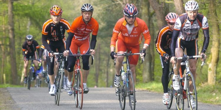 Fietstocht over de Sallandse Heuvelrug wielervereniging sallandse heuvelrug 